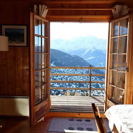 La Ruinette-charming 3-bed Chalet, Stunning View 韦尔比耶